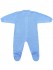Комбинезон вязаный для новорожденного Уси-Пуси голубой