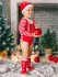 Новогодний боди с длинным рукавом Santa, интерлок