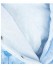 Утепленный велюровый комбинезон голубой Карапузик