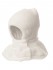 Зимняя шапка-капор для новорожденных Кнопочка