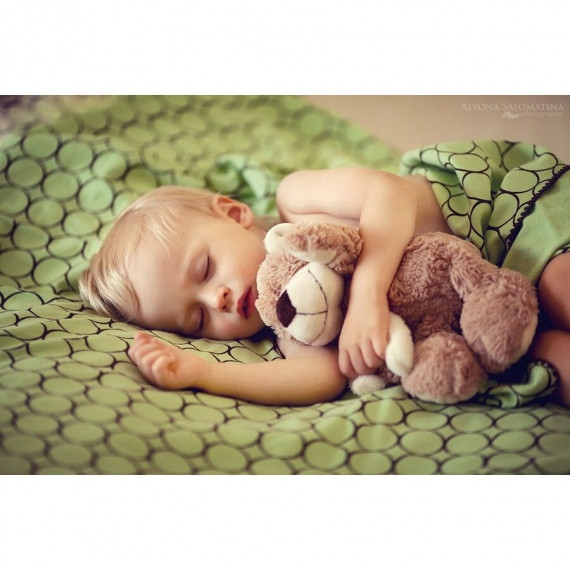 Теплая пеленка для пеленания SwaddleDesigns Оливковые кружки