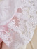 Конверт-одеяло на выписку "Милан" атлас (нежно-розовый с белым кружевом)