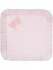 Плед-конверт летний розовый с бантом и фатином