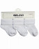 Белые носки для малышей 0-6 мес., 3 пары