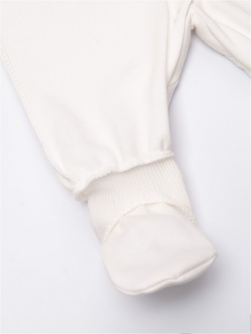 Комбинезон хлопковый Baby Зайки, экрю