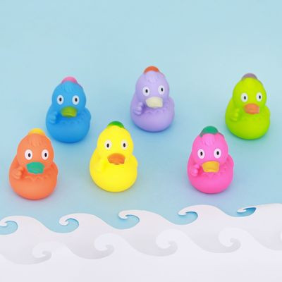 Резиновая уточка, 1 штука (цвета в ассортименте) Резиновая уточка, 1 штука (цвета в ассортименте)
