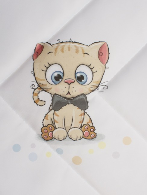 Конверт для новорожденных в коляску Котенок