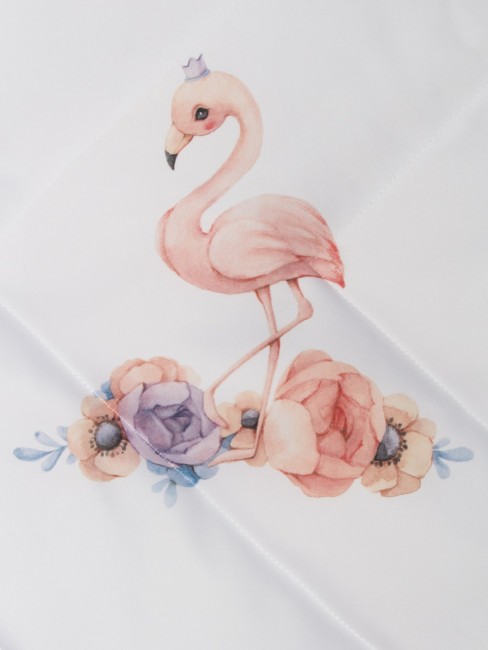 Конверт одеяло на лето и весну-осень Luxury Baby Фламинго