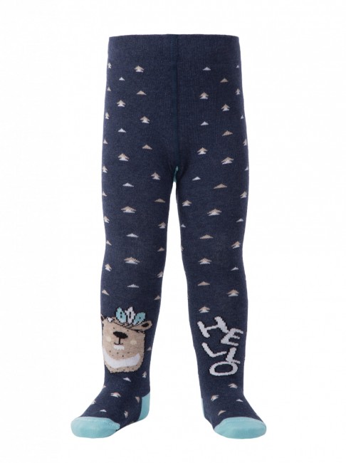 Колготки для мальчика Conte Kids 478 с рисунком сзади Колготки для мальчика Conte Kids 478 с рисунком сзади