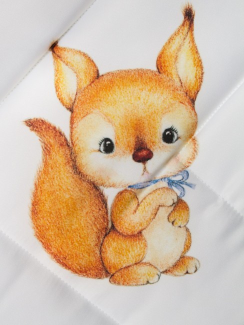 Летний конверт для малышей Luxury Baby Fox  на липучке