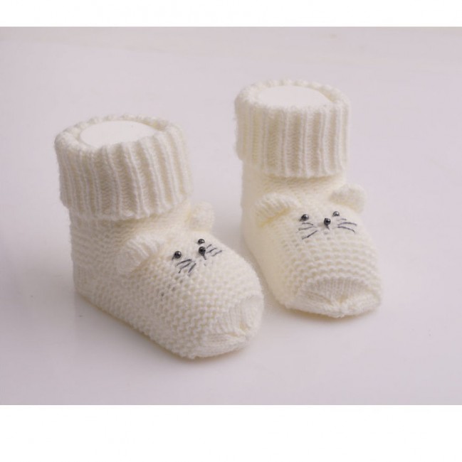 Носочки для новорожденных малышей Мышка бесшовные