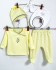 Комплект для новорожденных Caramell Балерина 5 предметов, желтый