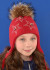 Детская шапка Альмира, Миалт, темно-синий