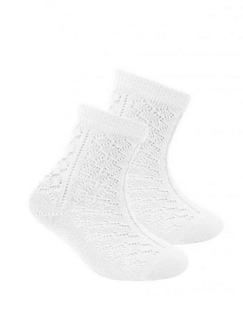 Белые носки Conte 112 ажурные