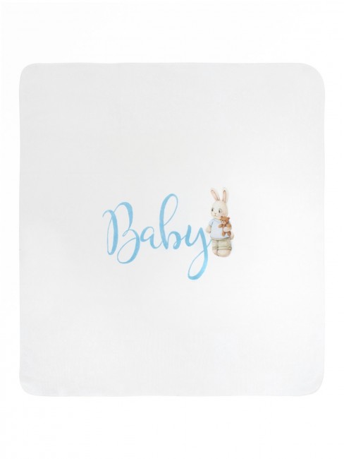 Трикотажный плед для мальчика Baby