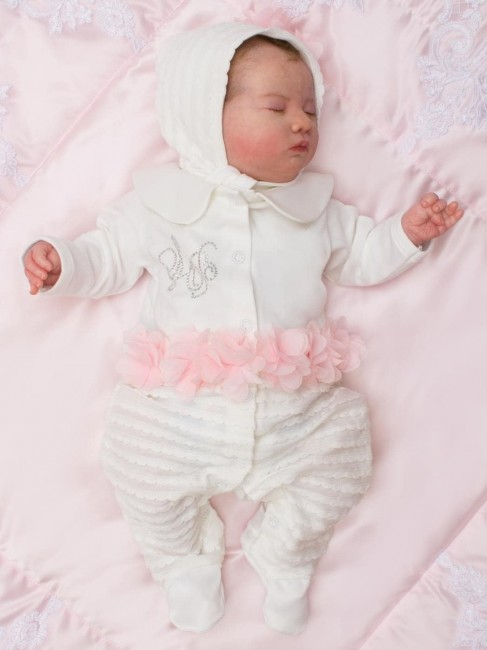 Комплект для новорожденных Luxury Baby с розовыми розами