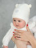 Зимняя шапка для новорожденных Миксик, Журавлик