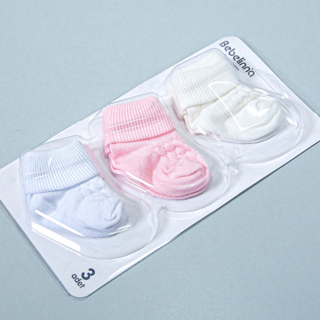 Ажурные носки для младенцев девочек, 3 пары