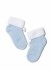 носки новорожденных голубые
