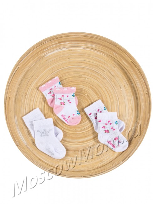 Красивые летние носочки для новорожденных девочек