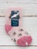 Зимние носочки для девочек Finox Заяц розовые