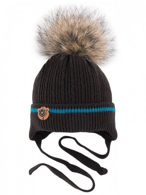 Зимняя утепленная шапка Вовка Mialt для мальчиков