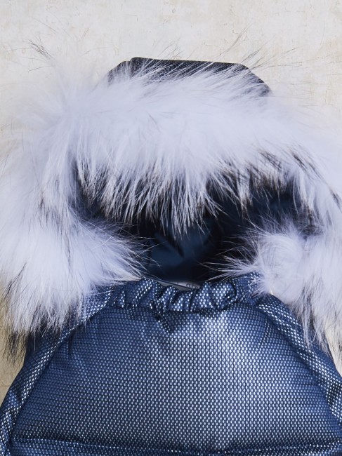 Пуховый конверт Choupette Premium 510.20 с мехом