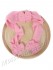 Розовый шарфик Кокетка с бантиками