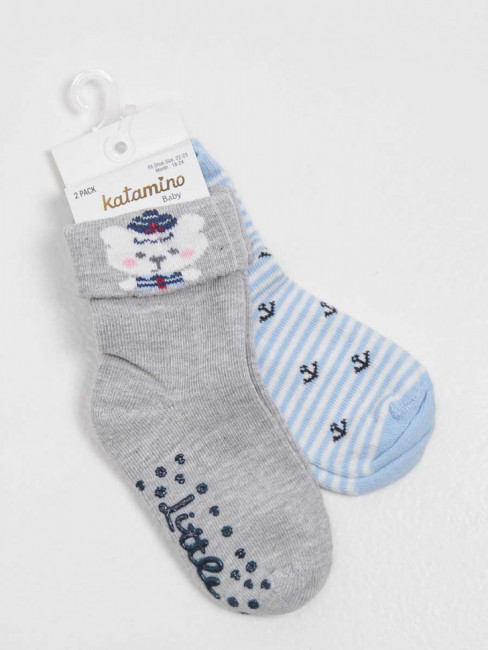 Хлопковые носочки Katamino для малыша, 2 пары